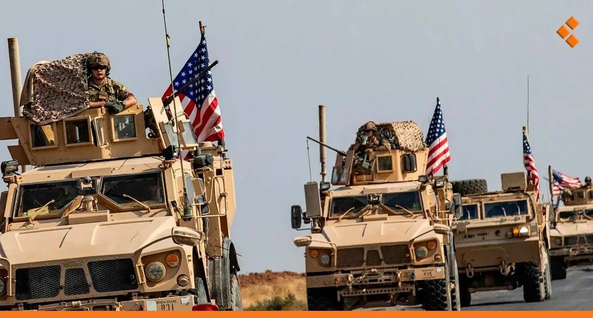 انسحاب أمريكي: قافلة شاحنات تغادر الشدادي متجهة نحو العراق وسط تقليص محتمل للقوات