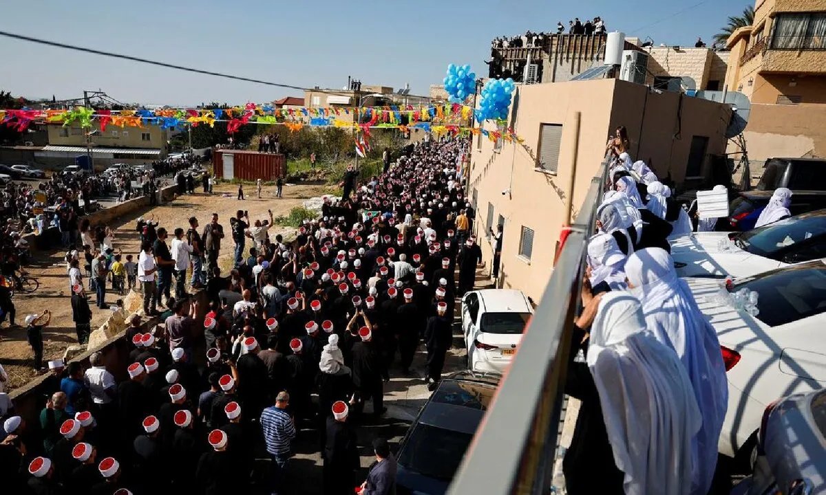 إسرائيل تسمح بدخول 600 رجل دين درزي سوري لزيارة مقام النبي شعيب