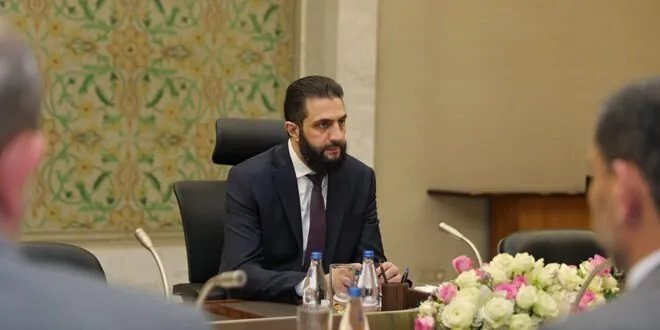 الرئيس الشرع يبحث مع وزير الثقافة خطط تعزيز الهوية السورية محلياً وعالمياً