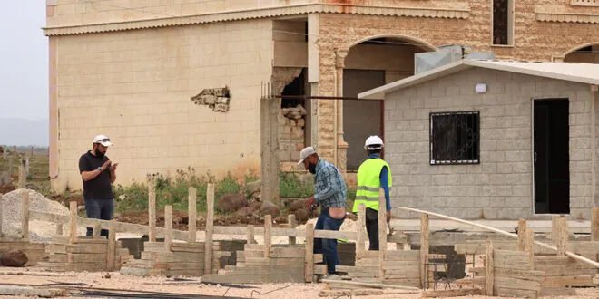 حمص: إعادة تأهيل محطة مياه كفرلاها بالطاقة الشمسية لخدمة 25 ألف نسمة