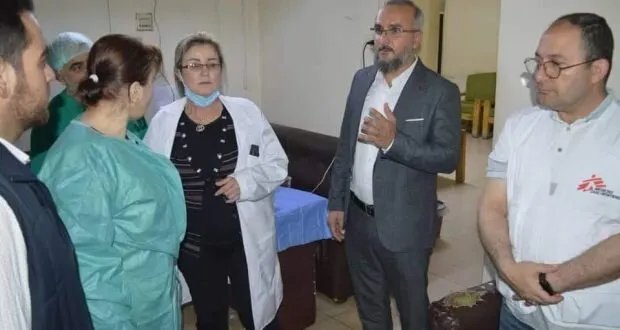 أطباء بلا حدود تتفقد المشفى الوطني في طرطوس وتدعم ترميمه وتجهيزه