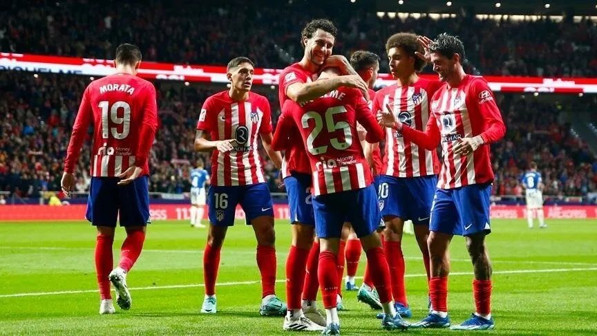أتلتيكو مدريد يكتسح رايو فاليكانو بثلاثية ويعزز موقعه في المراكز المؤهلة لدوري الأبطال