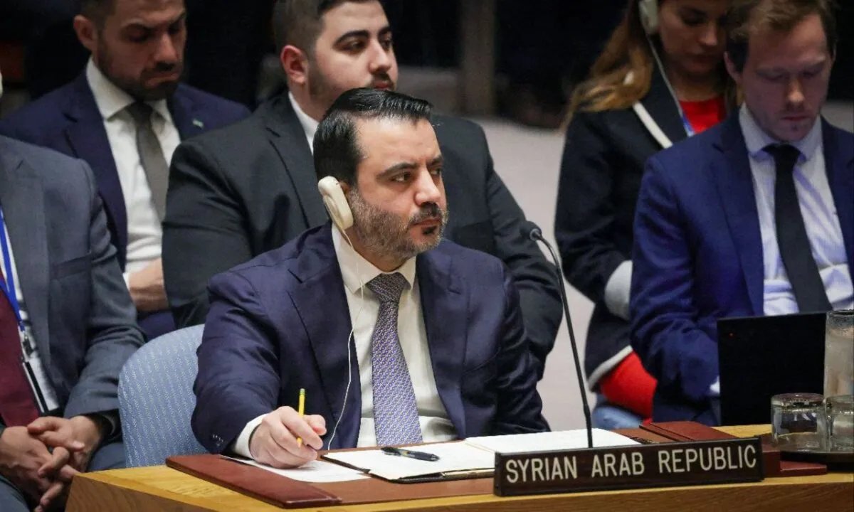 وزير الخارجية السوري يعرض في مجلس الأمن مطالب دمشق بوقف الاعتداءات الإسرائيلية ورفع العقوبات