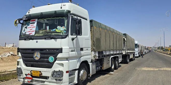 وصول شحنات القمح العراقية إلى سوريا: دفعة أولى لدعم الأمن الغذائي