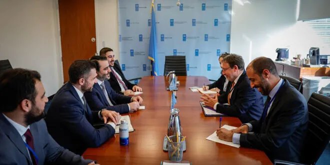 وزير الخارجية السوري يبحث مع مدير برنامج الأمم المتحدة الإنمائي آفاق التعاون في نيويورك