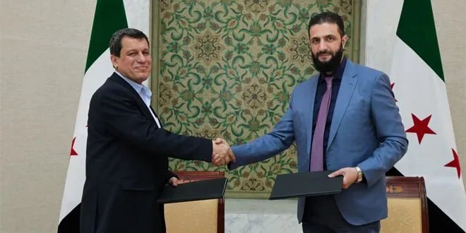 الرئاسة السورية ترفض الفيدرالية وتدعو "قسد" للتمسك باتفاق الوحدة الوطنية