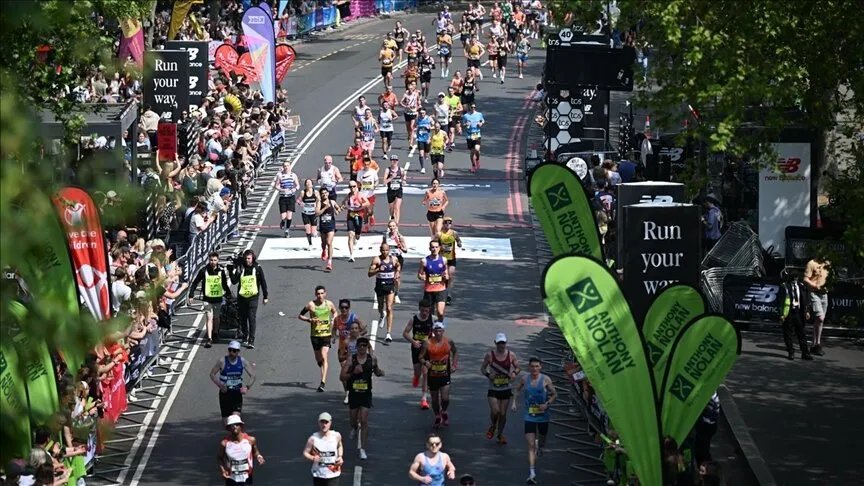 ماراثون لندن 2025: رقم قياسي عالمي جديد في عدد المشاركين وتحطيم أرقام قياسية في السباقات
