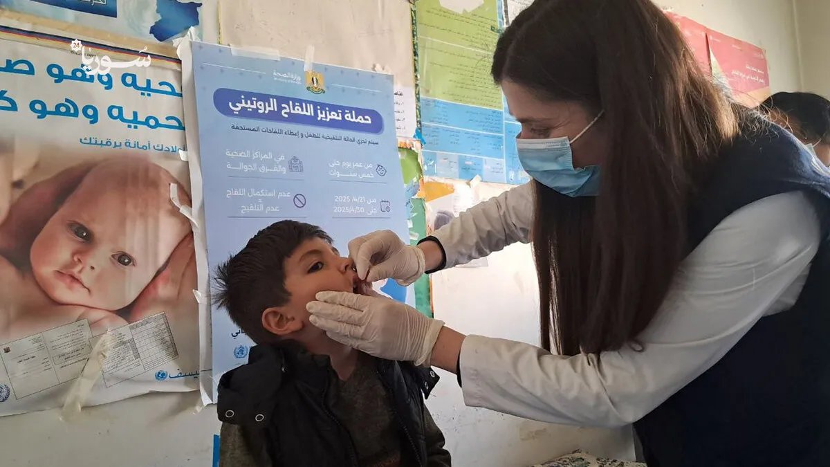 حملة تلقيح واسعة في حماة تستهدف أكثر من 14 ألف طفل لحمايتهم من الأمراض