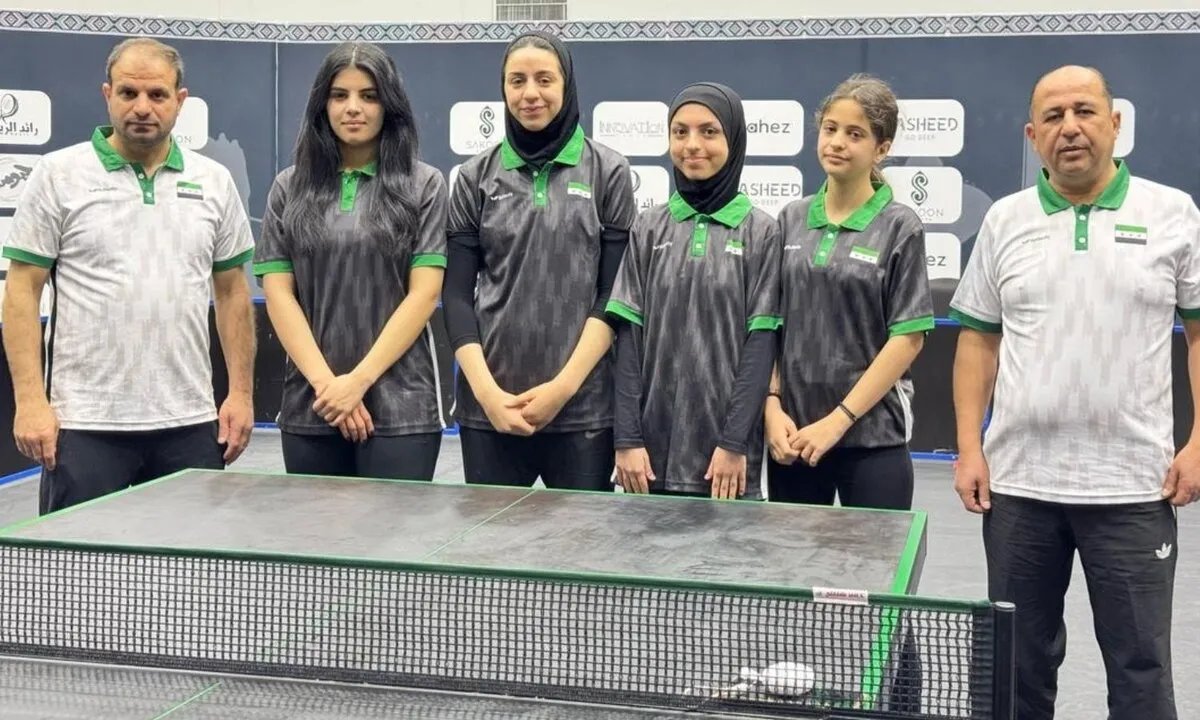 تألق سوريات في غرب آسيا: منتخب الشابات يتأهل لبطولة آسيا لكرة الطاولة