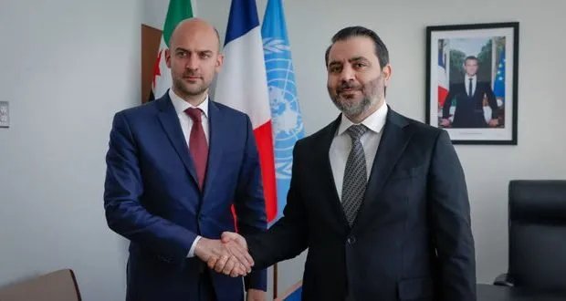وزير الخارجية السوري يبحث العلاقات مع نظيره الفرنسي في مقر الأمم المتحدة بنيويورك
