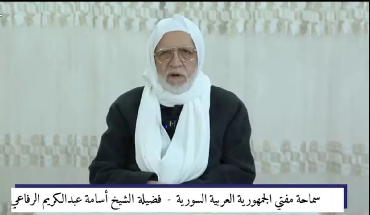 مفتي سوريا يدعو إلى نبذ الفتنة والحفاظ على الدم السوري في أعقاب أحداث جرمانا