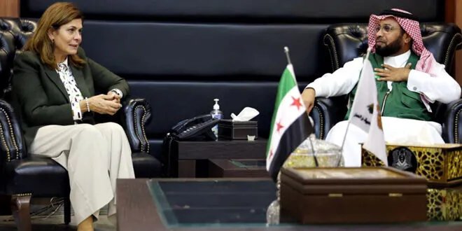 وزيرة الشؤون الاجتماعية تبحث مع مركز الملك سلمان السعودي توسيع المشاريع الإنسانية في سوريا