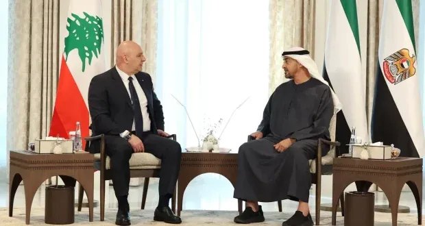 عون في الإمارات: خطوات عملية لتعزيز العلاقات اللبنانية الإماراتية