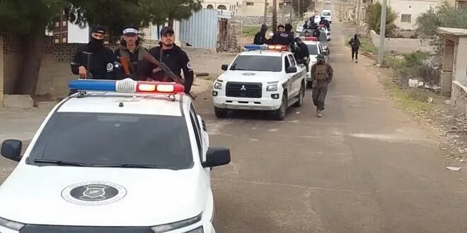 تعزيز الأمن وعودة الأهالي: انتشار لقوات الأمن العام في بلدة الصورة الكبرى بالسويداء