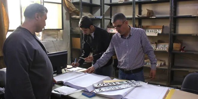 نقل دمشق تعود بقوة: إنجاز 500 معاملة يومياً وتسهيلات للمواطنين