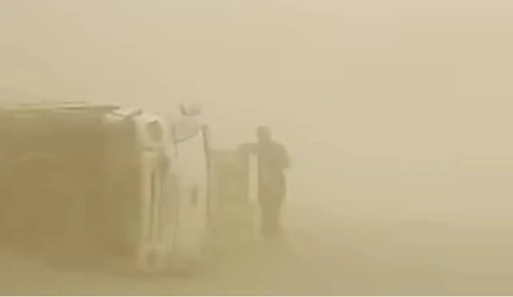 الحسكة تحت وطأة عاصفة غبارية قاتلة: مصرع شخصين وإصابات وانهيارات