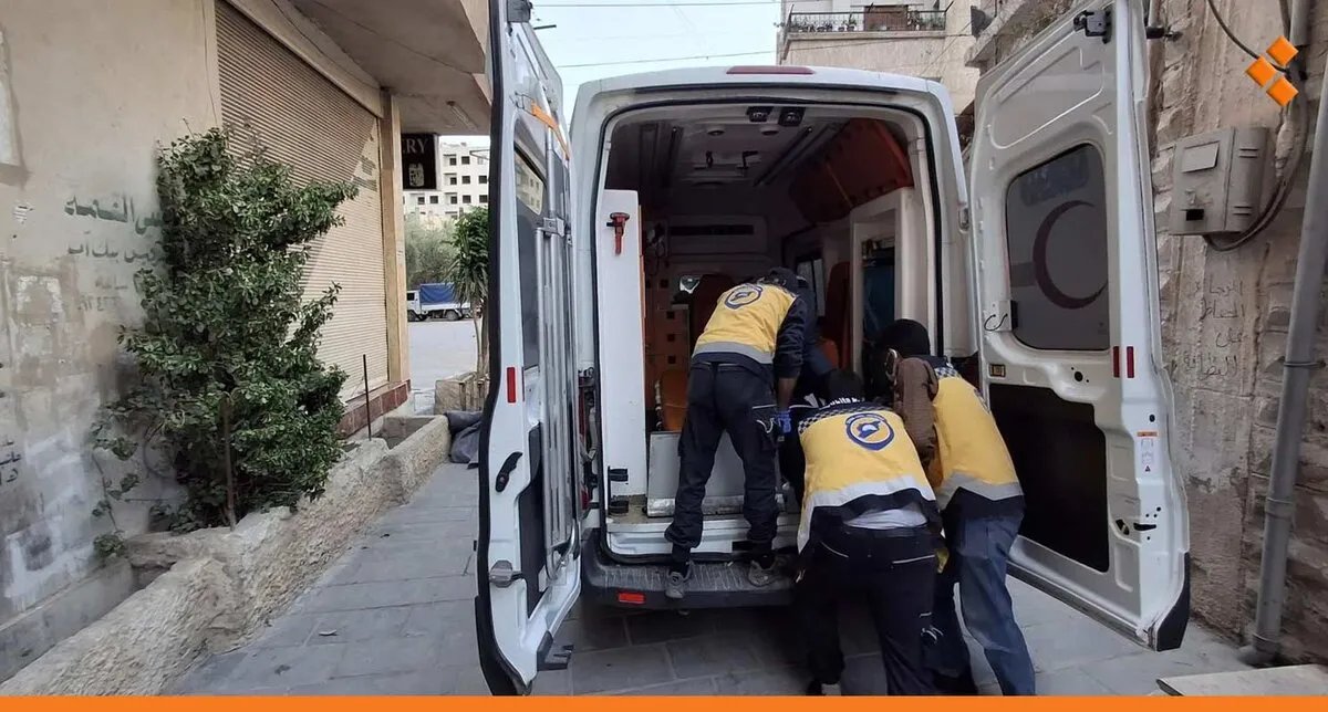 الدفاع المدني السوري يستجيب لأحداث صحنايا: انتشال جثث وإجلاء عائلات وسط توترات أمنية